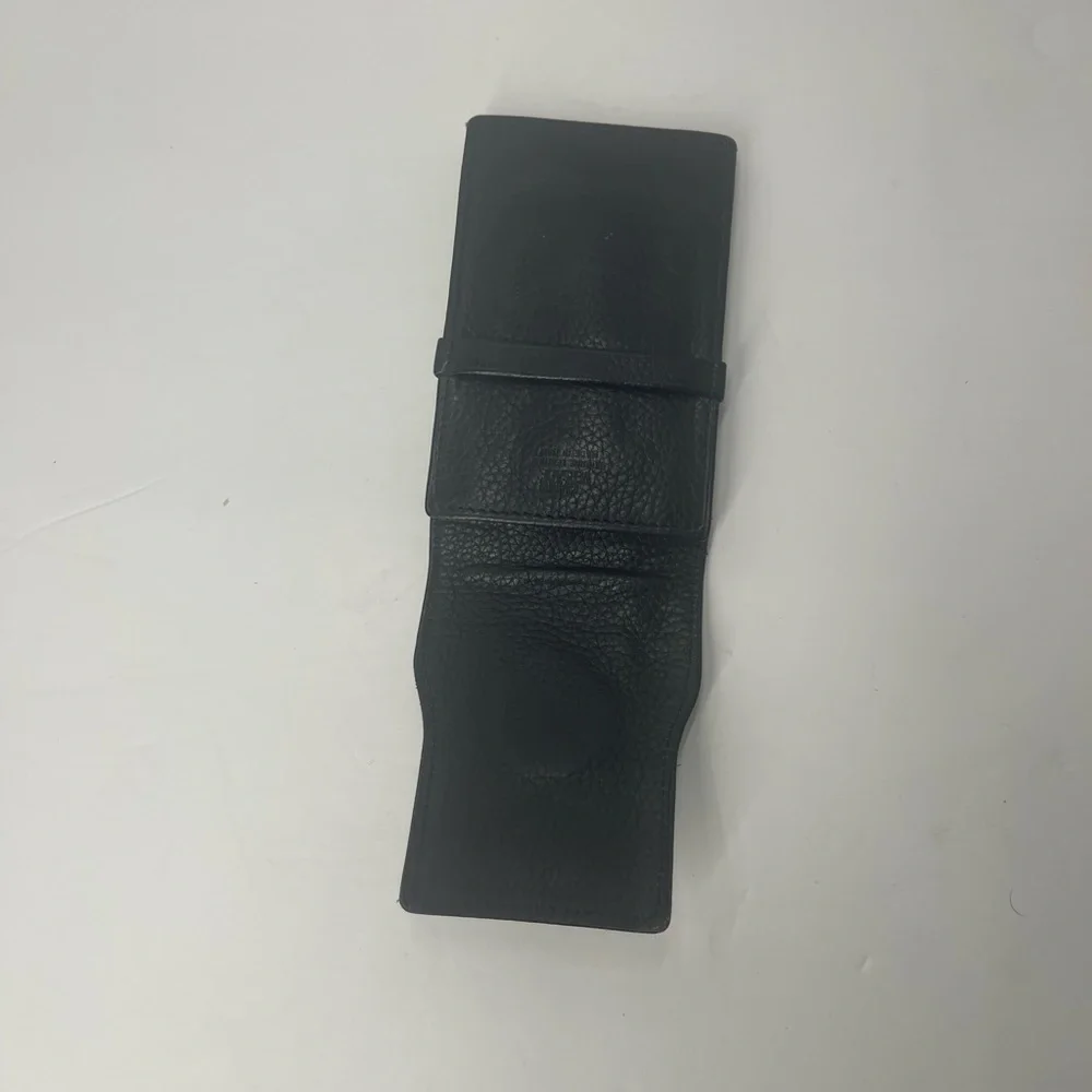 Versace Medusa Cigarette/Phone Black Leather Case